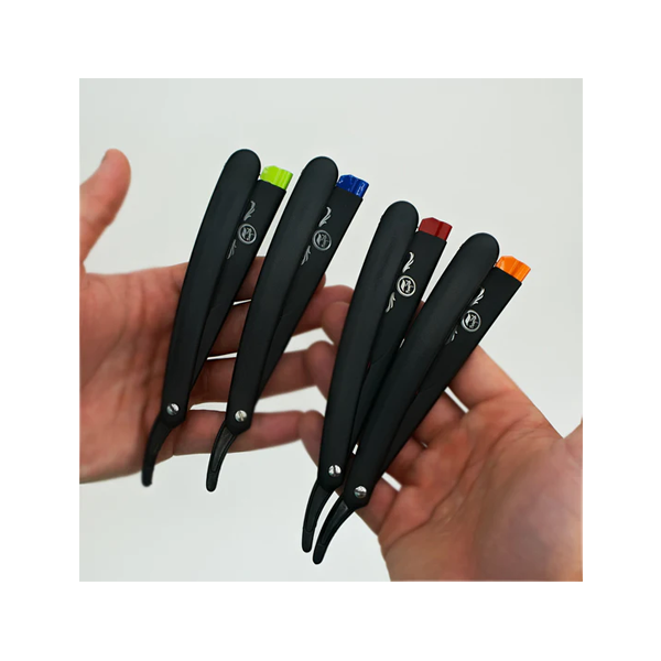 Rolda Matte Barber Straight Razor Blade Holder