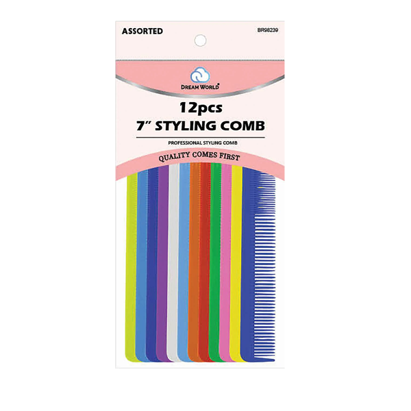 Dream World Styling Comb Assorted