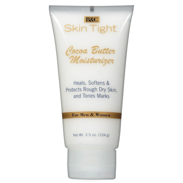 B&C Skin Tight Cocoa Butter Moisturizer 3.5 oz.