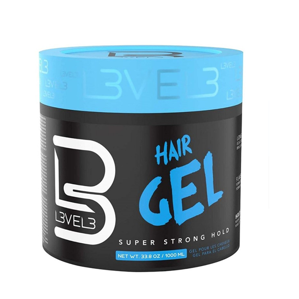 Level 3 Hair Gel Super Strong Hold 16.9 oz.