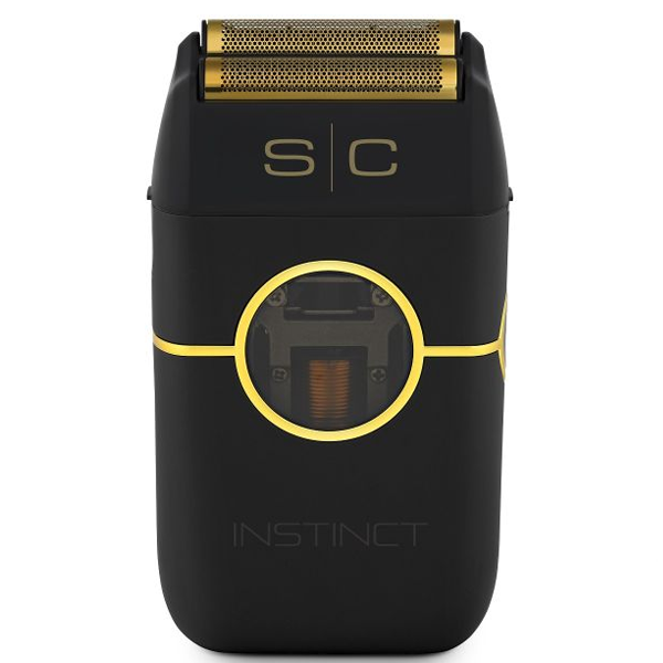 StyleCraft Professional Instinct Metal Double Foil Black Shaver