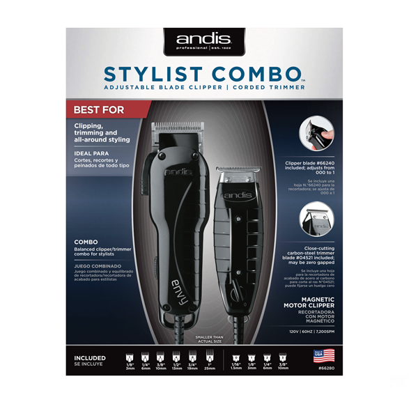 Andis Envy & GTX T-Outliner Stylist Combo