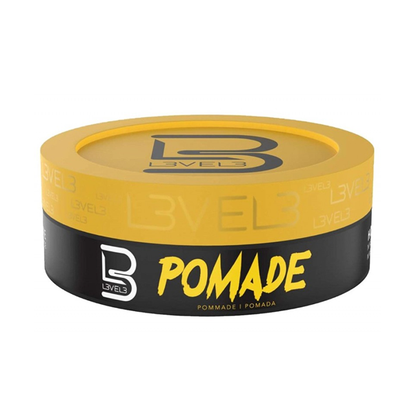 Level 3 Pomade Hold Transparent Formula High Shine 5.07 oz.
