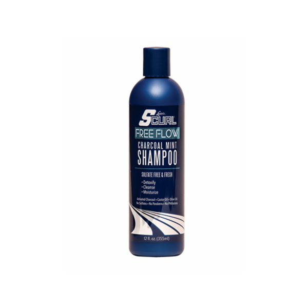 Luster's S Curl Charcoal Mint Shampoo 12 oz.