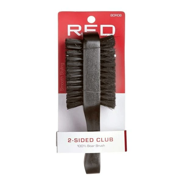 Red by Kiss 2 Sided Club 100% Boar Brush