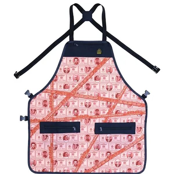 King Midas Boss Money Apron Red