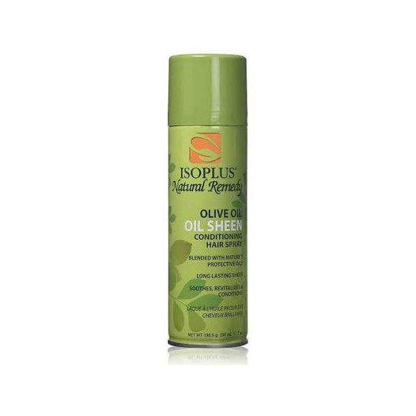 Isoplus Natural Remedy Olive Oil Sheen Hair Spray 7 oz.