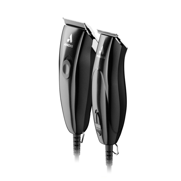 Andis Pivot Motor Combo Clipper Trimmer Combo Black
