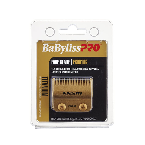 BaByliss Pro Gold Titanium Fade Blade - FX8010G