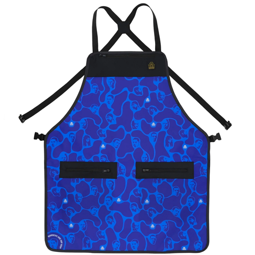 King Midas Hip Hop Kings Apron Blue