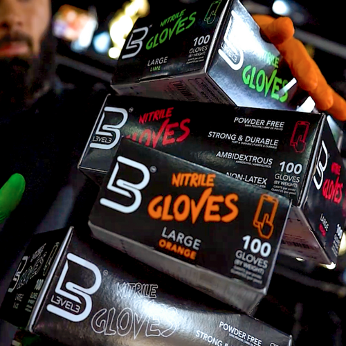 Level 3 Professional Powder Free Nitrile Gloves