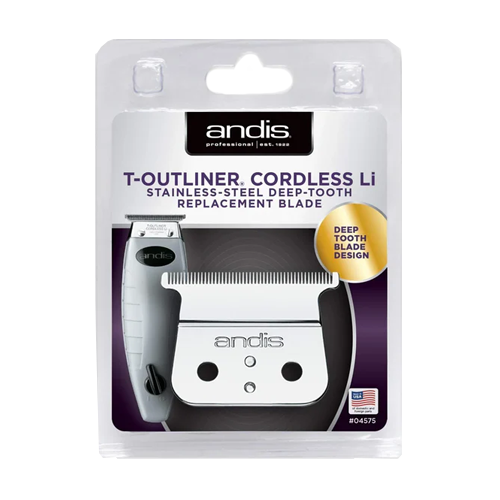 Andis T-Outliner Cordless Stainless-Steel Deep Tooth Replacement Blade