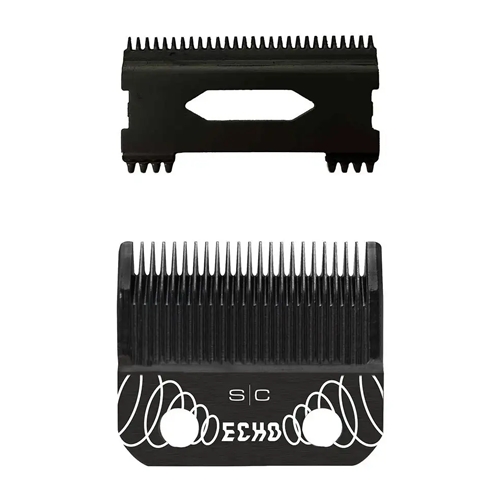 StyleCraft ECHO Fixed Diamond DLC Hair Clipper Replacement Blade with Shallow Tooth 2.0 Cutter