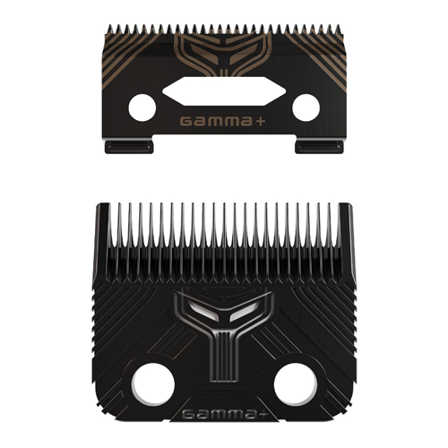 Gamma+ T1000 Echo Fixed Fade Blade and Shallow 2.0 Clipper Blade Set