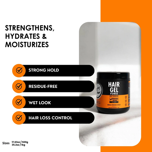 Rolda Hair Gel Power 17.63 oz.