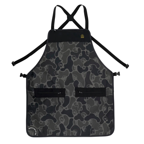 King Midas Hip Hop Kings Apron Black