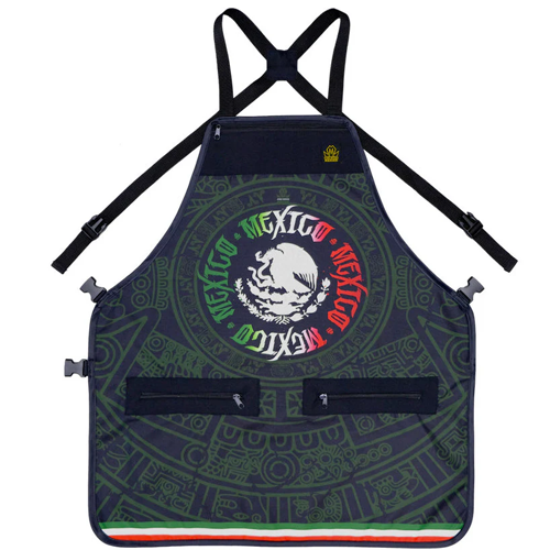 King Midas Mexico Flag Apron