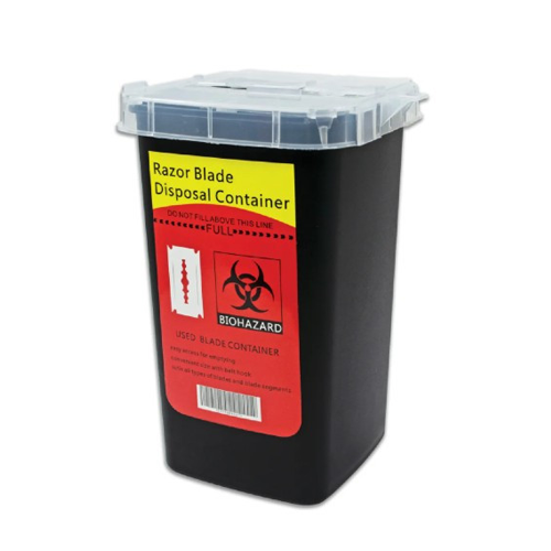 Razor Blade Disposal Container