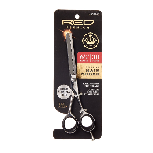 Kiss Red Thinning Hair Shear 6.5"
