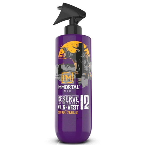Immortal Aftershave Cologne 12 Wild West 16.9 oz.