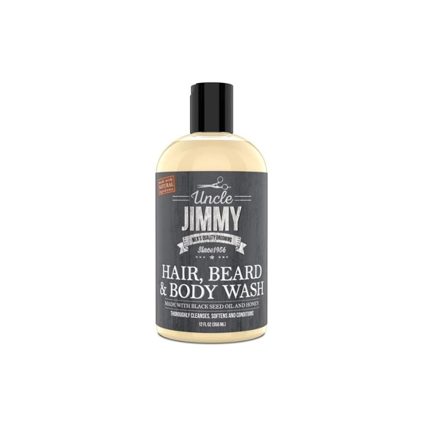 Uncle Jimmy Hair Beard & Body Wash 12 oz.