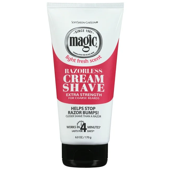 Magic Shave Cream Extra Strength Tube 6 oz.