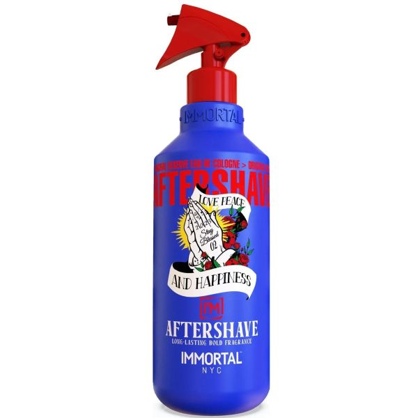 Immortal Aftershave Peace Love And Happiness 02 16.9 oz.