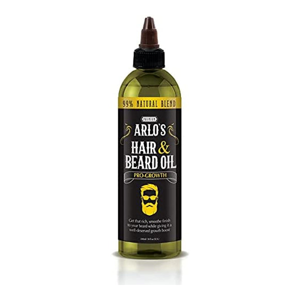 Arlo's Hair and Beard Oil with PRO-Growth Oil 8 oz.
