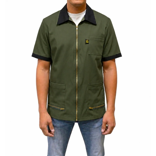 King Midas Green Barber Jacket