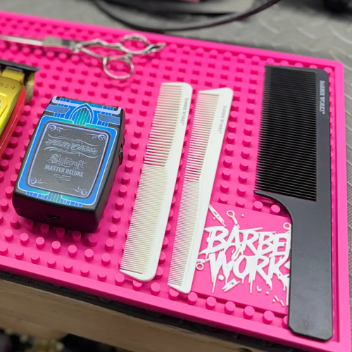 Barber Works Professional Station Mat 17.5" × 10"