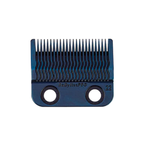 BaByliss Pro Gold Titanium Precision Fade Blade Blue - FX8022BL