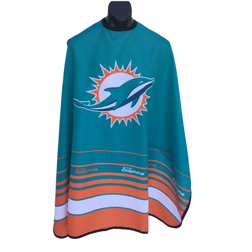 Miami Dolphins Barber Cape