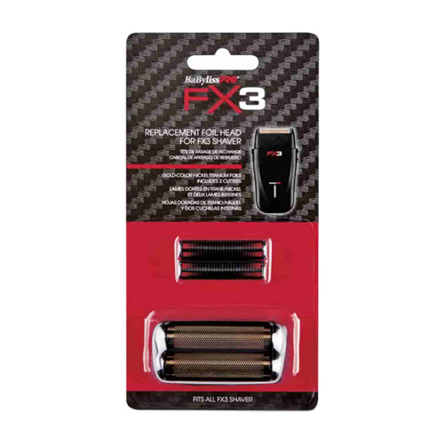 BaByliss Pro FX3 Professional High Speed Foil Shaver Replacement Foil & Cutter