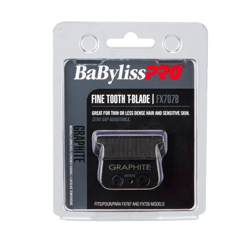 BaByliss Pro Graphite Fine Tooth T-Blade Replacement - FX707B