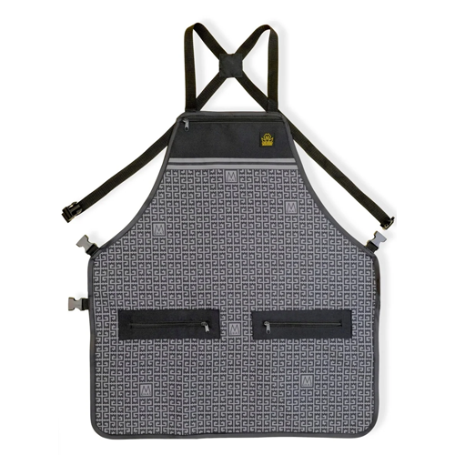 King Midas Gray Infinity Crown Apron
