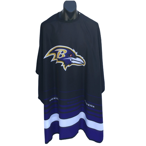 Baltimore Ravens Barber Cape
