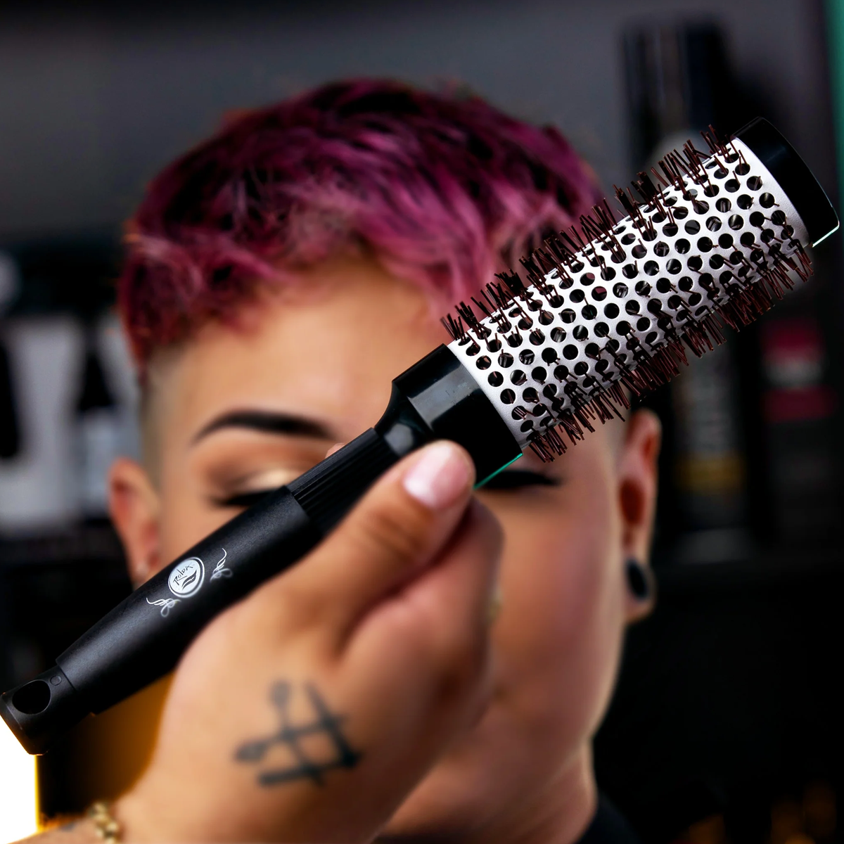 Rolda Barber Round Blow Drying Hair Brush